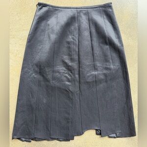 TSE Black Panel Pencil Skirt